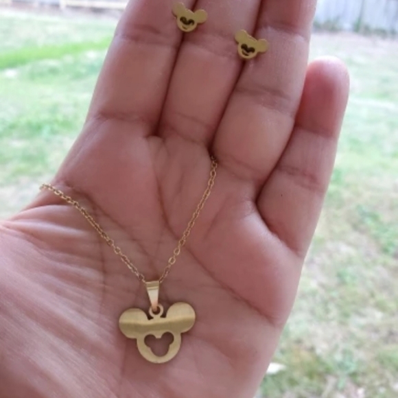 Stain Less Steel Mickey Mouse Set - Picture 4 of 4